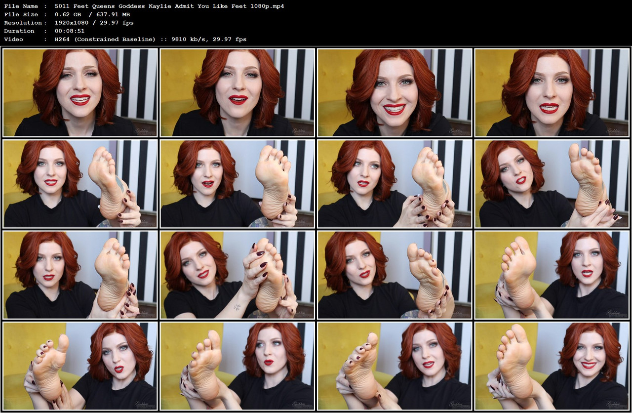5011 Feet Queens Goddess Kaylie Admit You Like Feet 1080p mp4