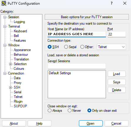 PuTTY