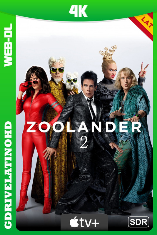 Zoolander 2 (2016) WEB-DL 4K SDR Latino-Inglés