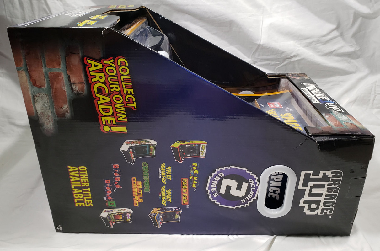 Arcade1Up Space Invaders Counter-Cade NEW Countertop Arcade 1up