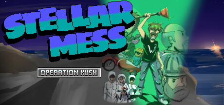 El juego argentino Stellar Mess: Operation Kush ya tiene su página en Steam