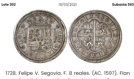 8 Reales 1709. Felipe V. Madrid J. Tipo busto. - Página 2 SEG1728