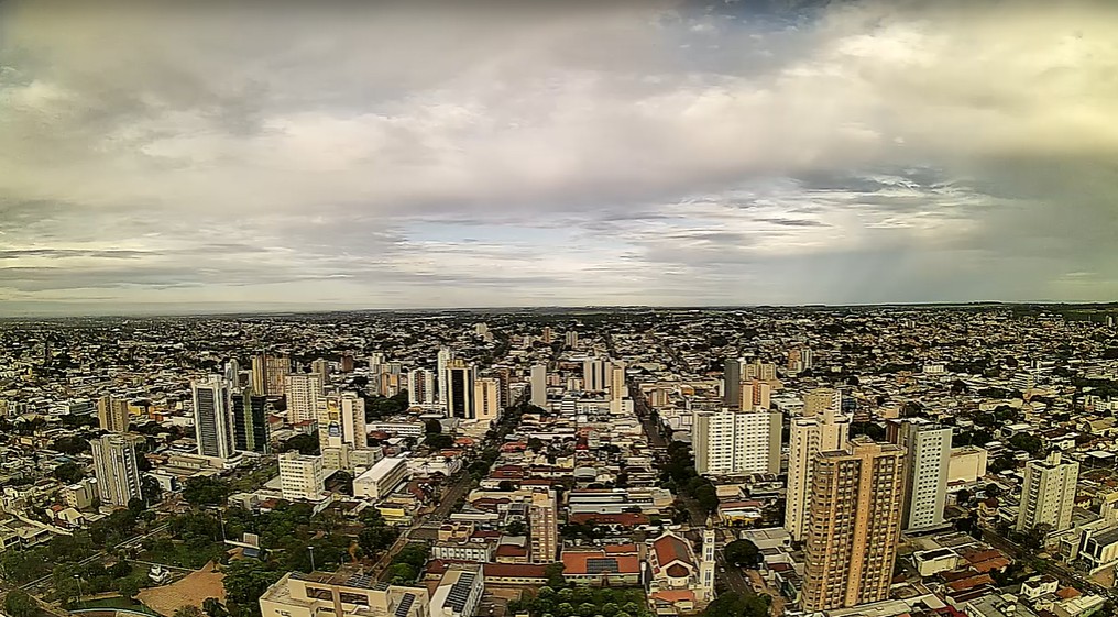 Campo Grande nesta manhã de quarta-feira