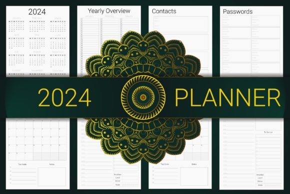 2024 Planner - 366 Days (KDP Interior)