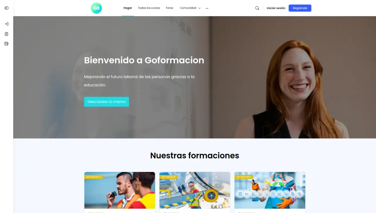GoFormaciones - Plataforma de Cursos Online