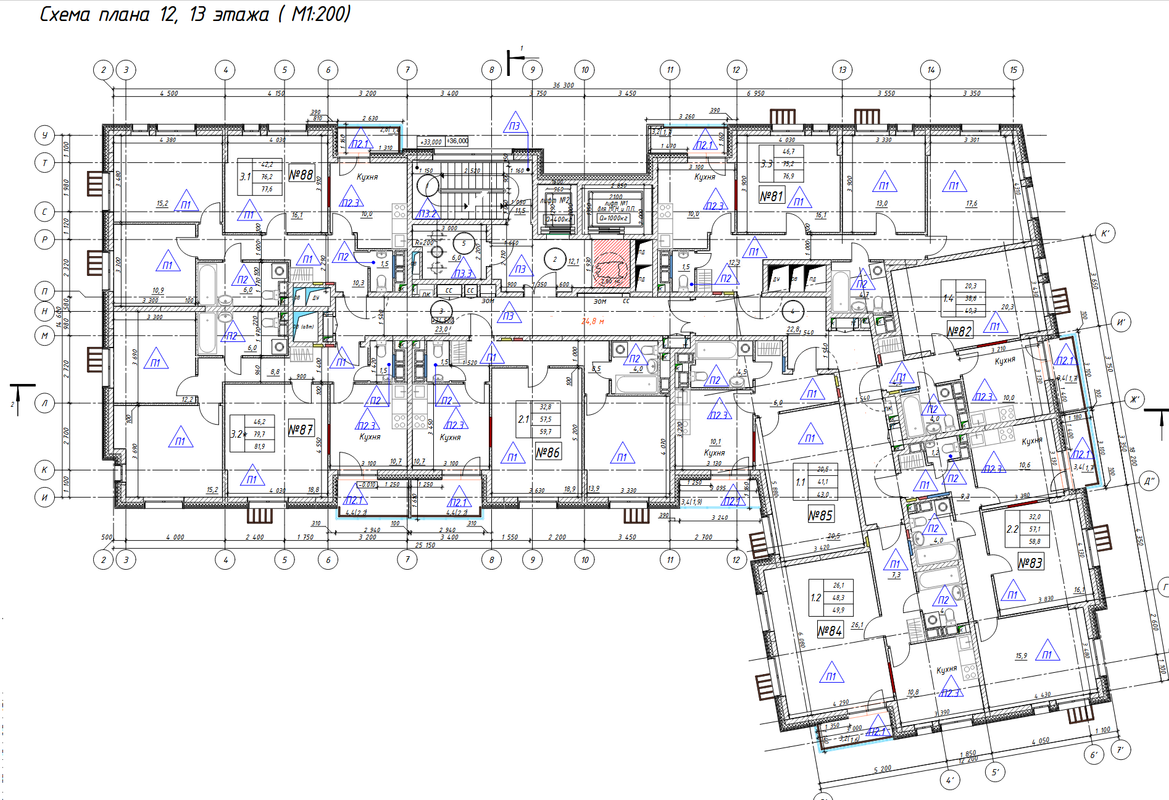 Олеко Дундича 29 планировка