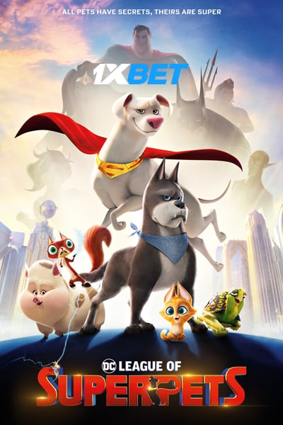 DC League of Super-Pets (2022) Dual Audio {Hindi-English} Movie CAMRip – 480p [300MB] || 720p [800MB] || 1080p [1.5GB]