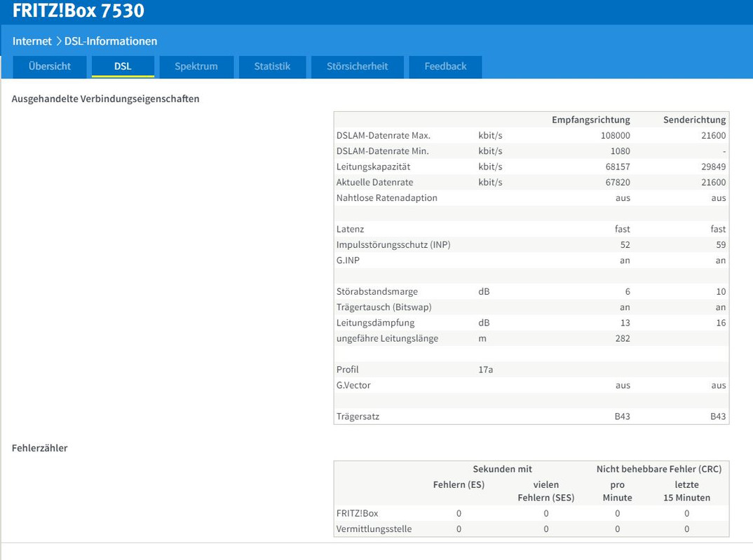 Fritz!Box 7530 - Configurazione Fastweb - Hardware Upgrade Forum