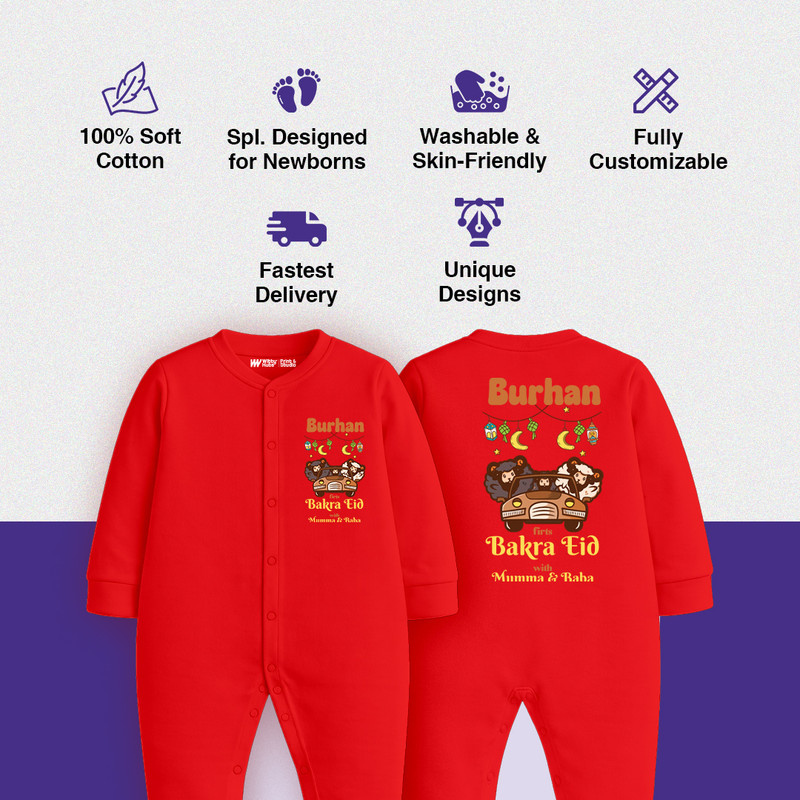 Red Sleep Suit S1 Bakreid Designs Dark Colors 24 (1)