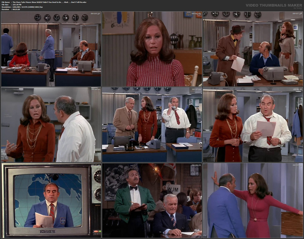 The Mary Tyler Moore Show S02E07 Didn't You Used to Be . . . Wait . . . Don't Tell Me.mkv