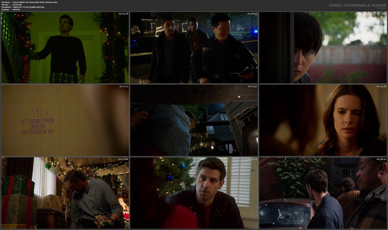 Grimm S04E07 The Grimm Who Stole Christmas.mkv