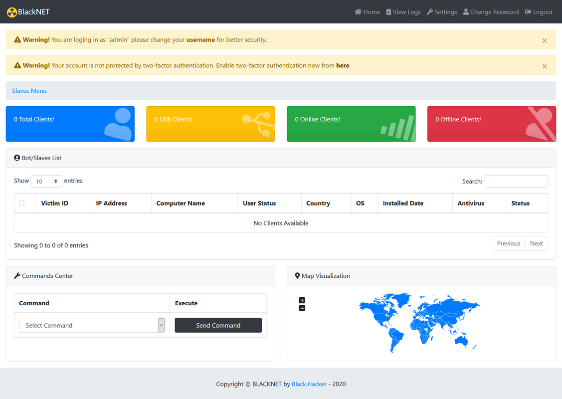 BlackNET 3.0 Panel + Builder