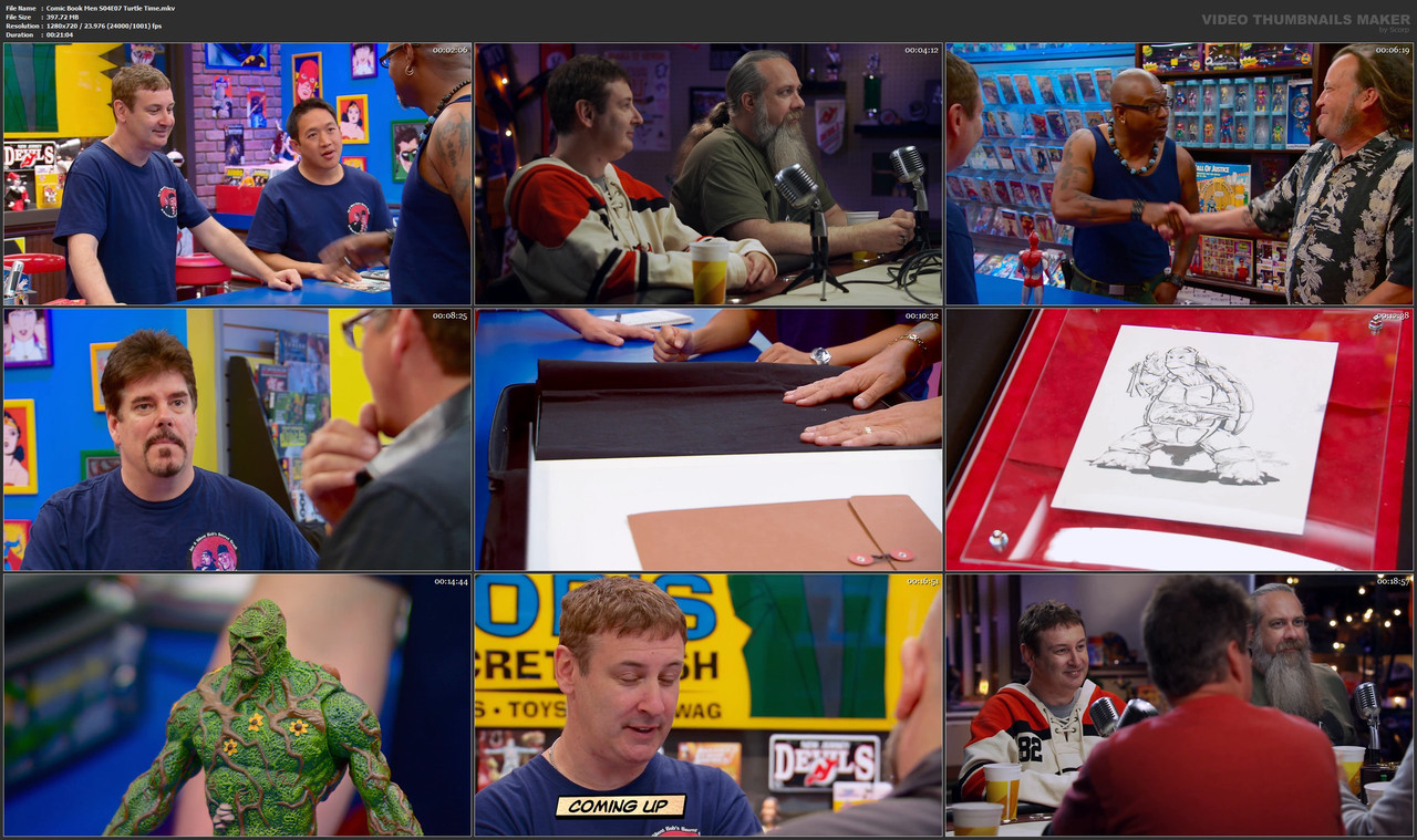 Comic Book Men S04E07 Turtle Time.mkv