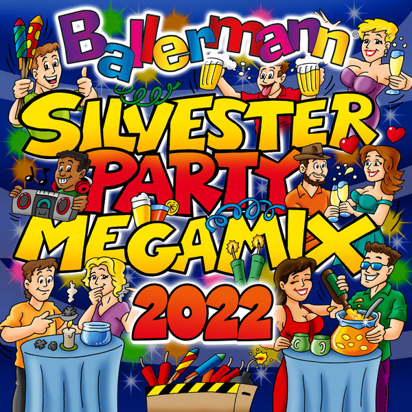 VA - Ballermann Silvesterparty Megamix 2022 (2021)