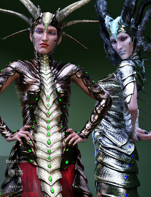 Dragon Empresses for Genesis 8 Female Dragon Empresses for Genesis 8 Female