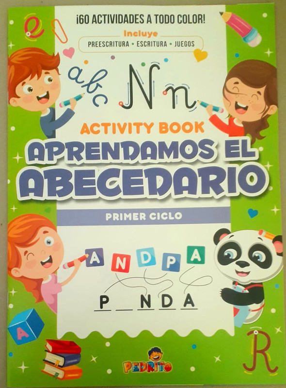 APRENDAMOS EL ABECEDARIO, EDITORIAL PEDRITO