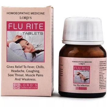 Lords Flu Rite Tablets 25GM