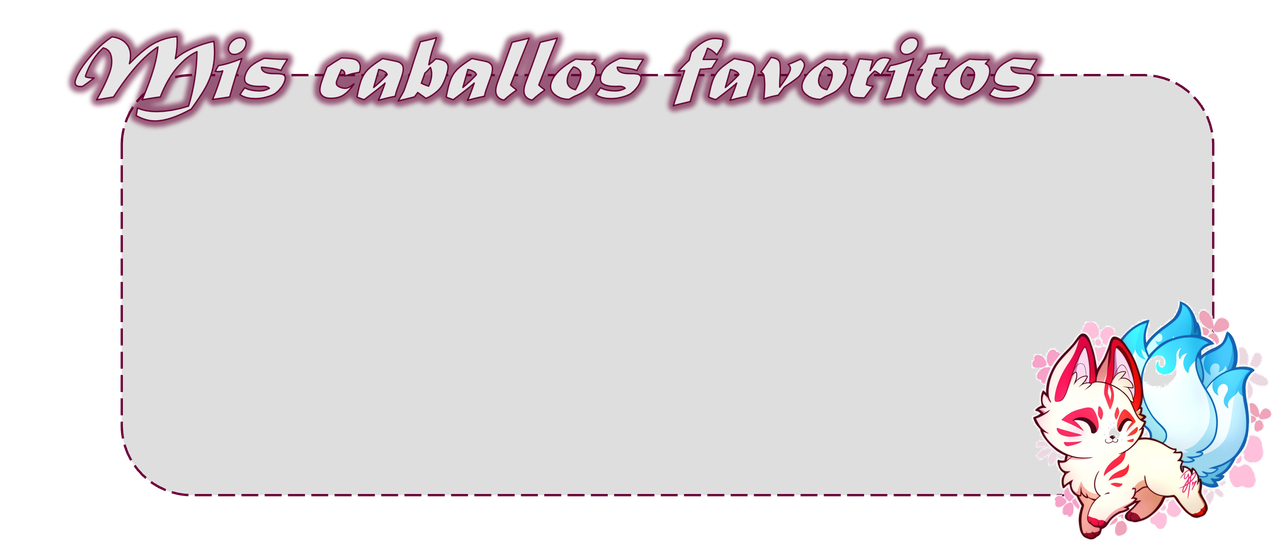 Mis caballos favoritos