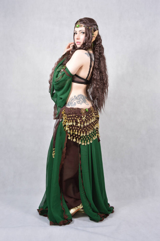 stock elven bellydancer by apsara stock d8dm9ez pre