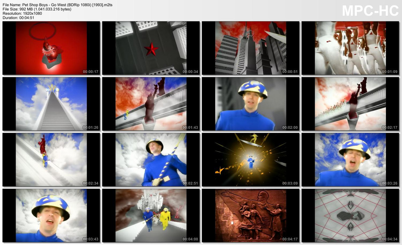 Pet Shop Boys - Go West (BDRip 1080i) [1993]