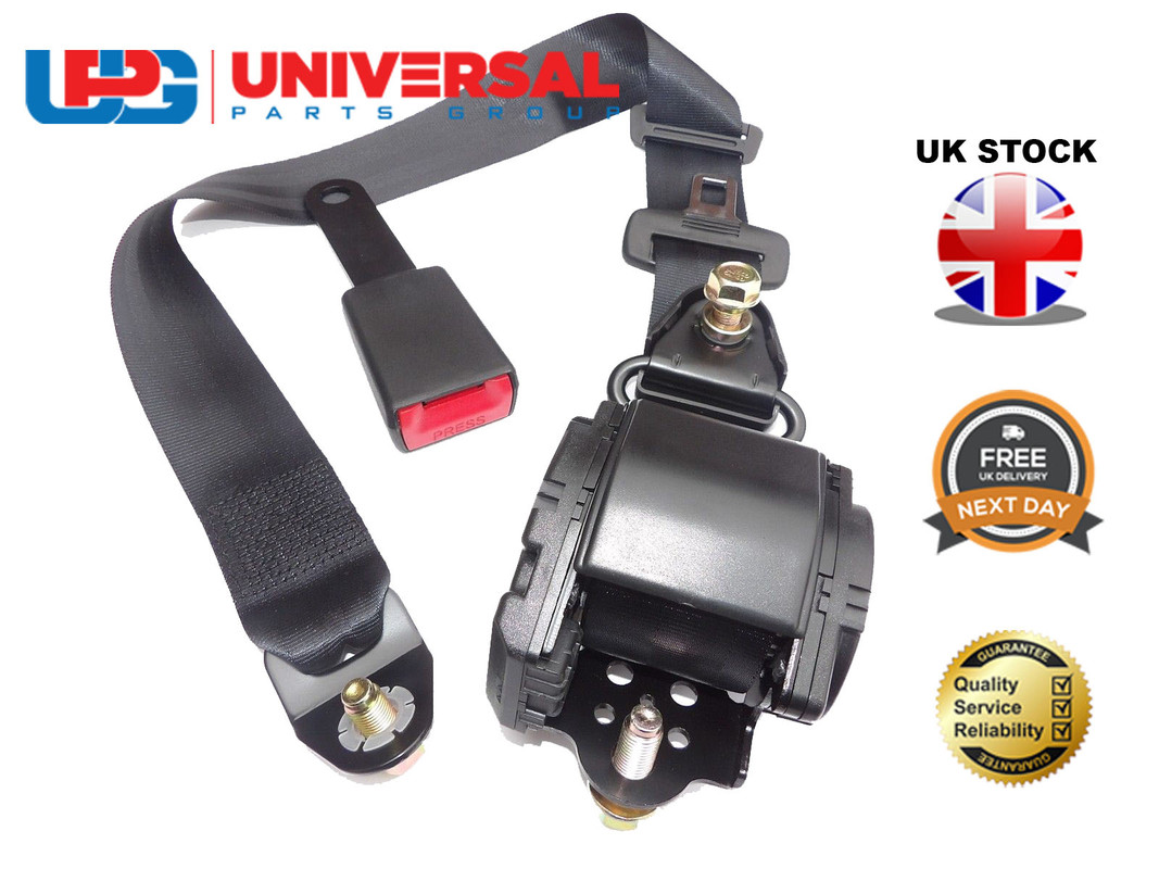 VW Campervan T4 T5 T6 Seat Belt Kit E4 Rated UK SUPPLIER FREE NEXT DAY