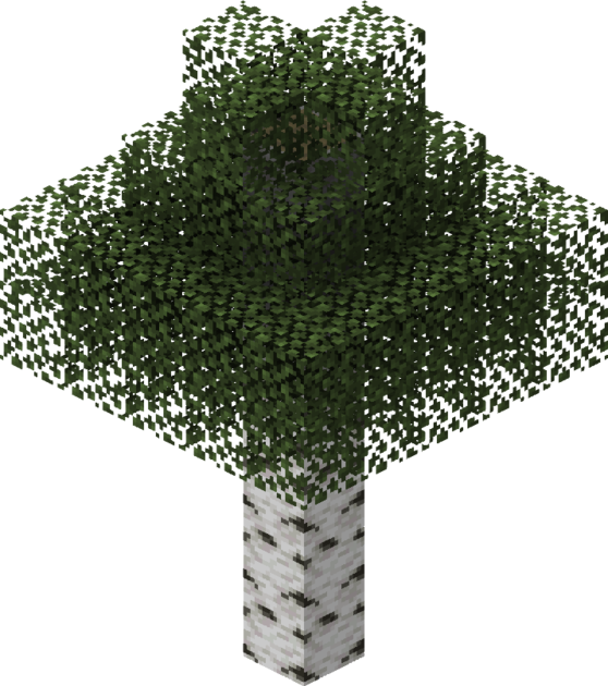 birch tree (birch forest) Minecraft Skin