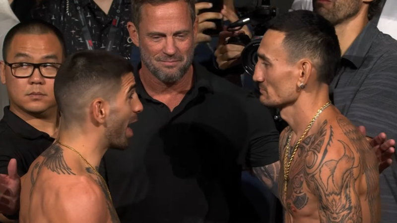 Бойците от UFC 308 лице в лице за последно преди битките