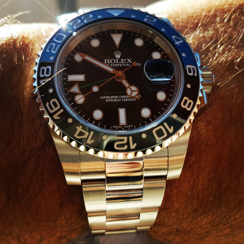 Rolex GMT Master II 40mm Ref 116710LN Cal. 3186