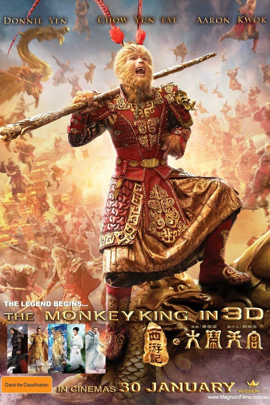 Download The Monkey King (2014) Full Movie in Hindi Dual Audio BluRay 720p [1GB]