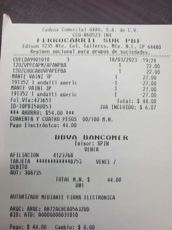 Mantecadas gratis en la compra de un café mediano de cualquier sabor en OXXO pagando con SPIN