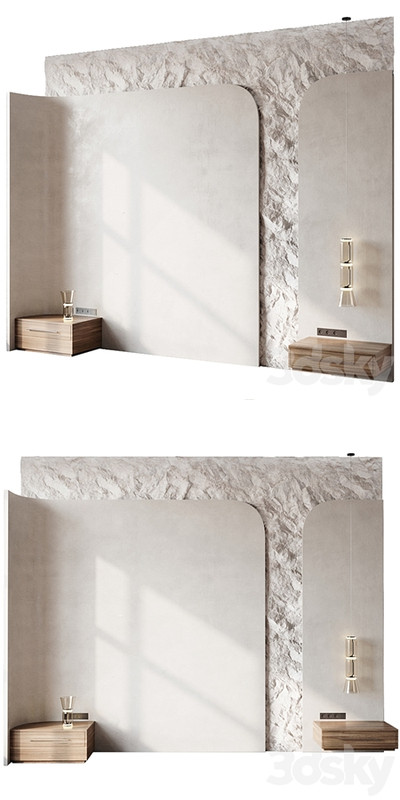 Headboard 3d Wall Panel 04