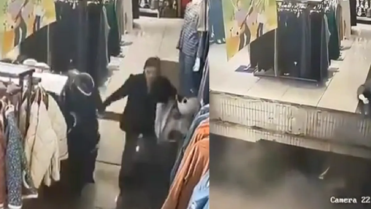 Impactantes imágenes: circula video de una mujer siendo tragada por la tierra en China