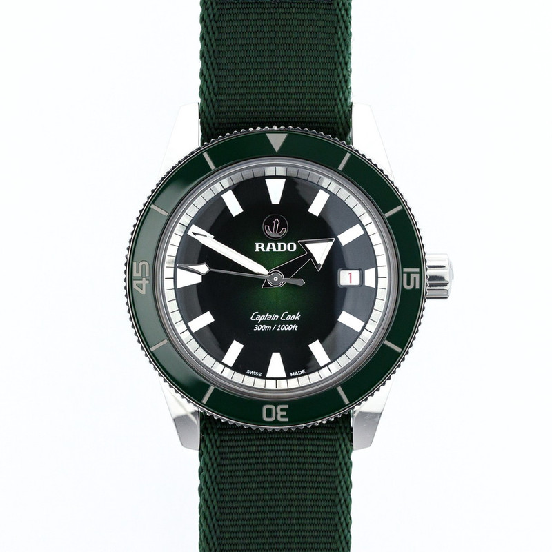 Rado Captain Cook Automatic Hrithik Roshan Special Edition 01 763 6105 ...