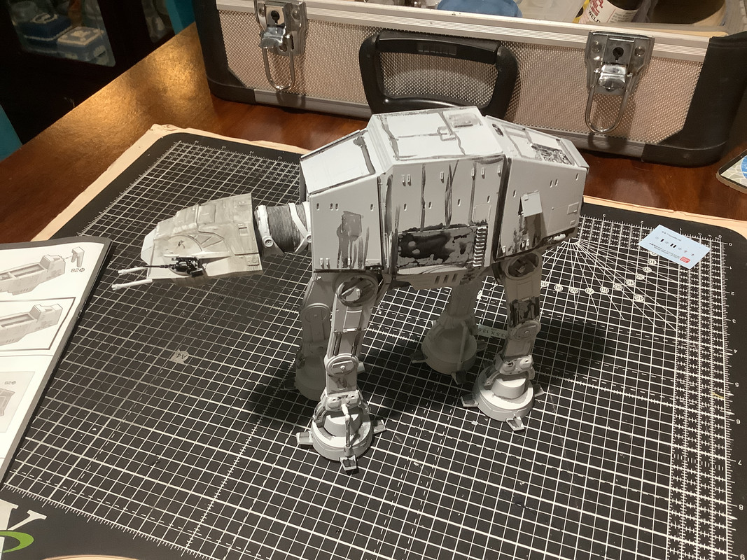 Star Wars AT-AT . Bandai kit - Ready for Inspection - SF & RealSpace ...