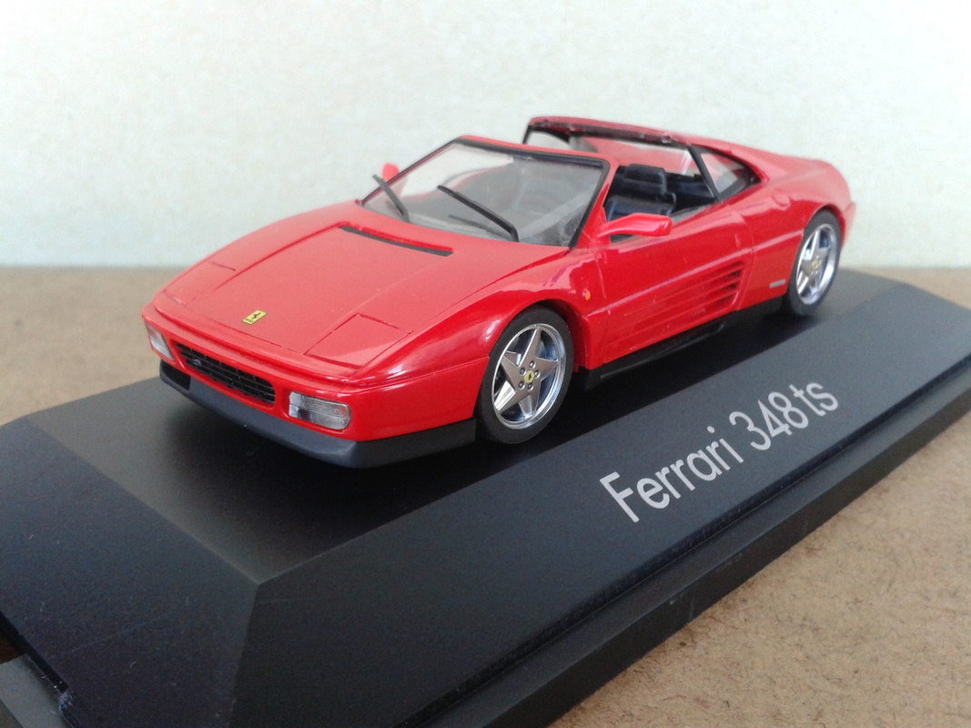 1989 Ferrari 348 TS (Herpa) (1)