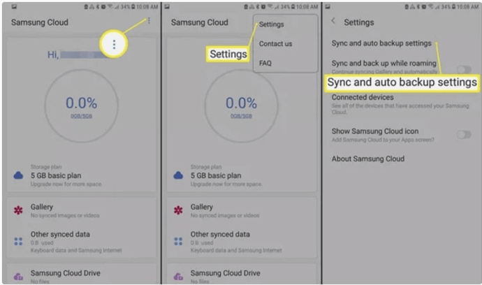 Important Samsung Data with Mobile Trans