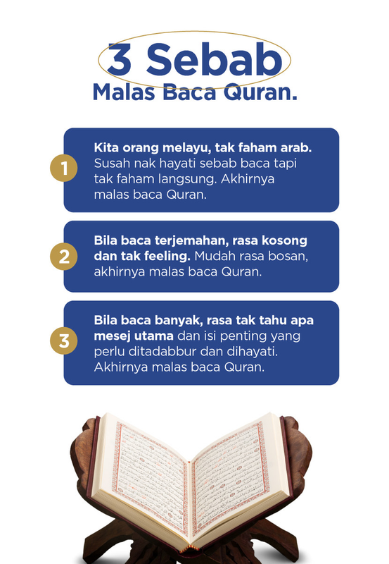 3 sebab ramai rasa malas membaca Al-Quran