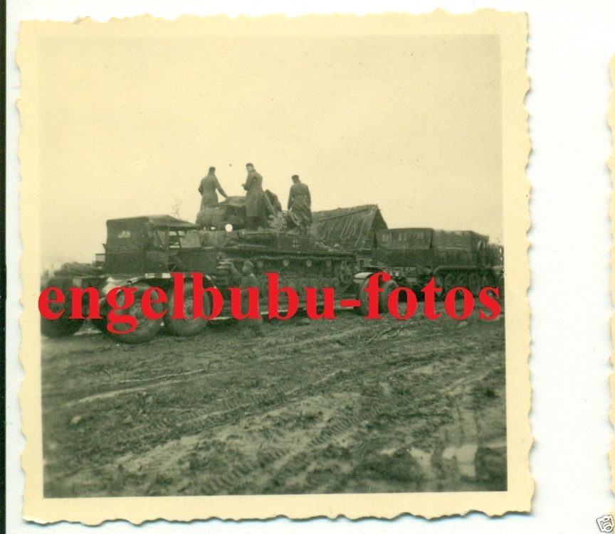 PANZER - Panzer IV (Selt.Ausführung) auf TIEFLAD