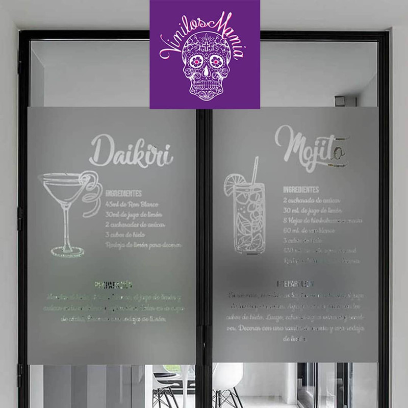 Empavonado Receta de Daikiri y Mojito