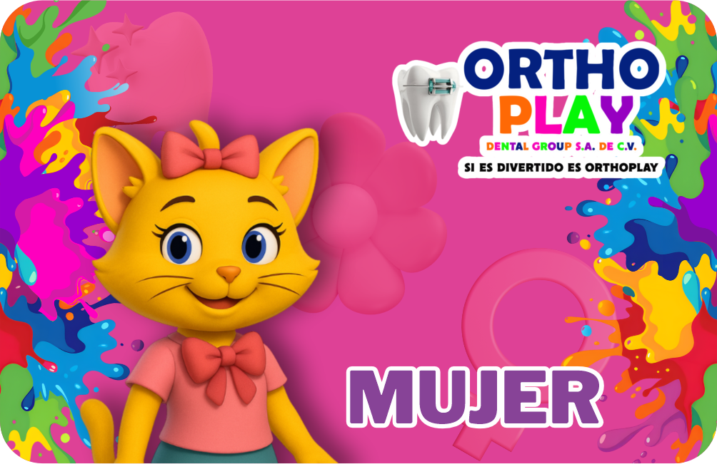 Tarjeta Mujer Orthoplay