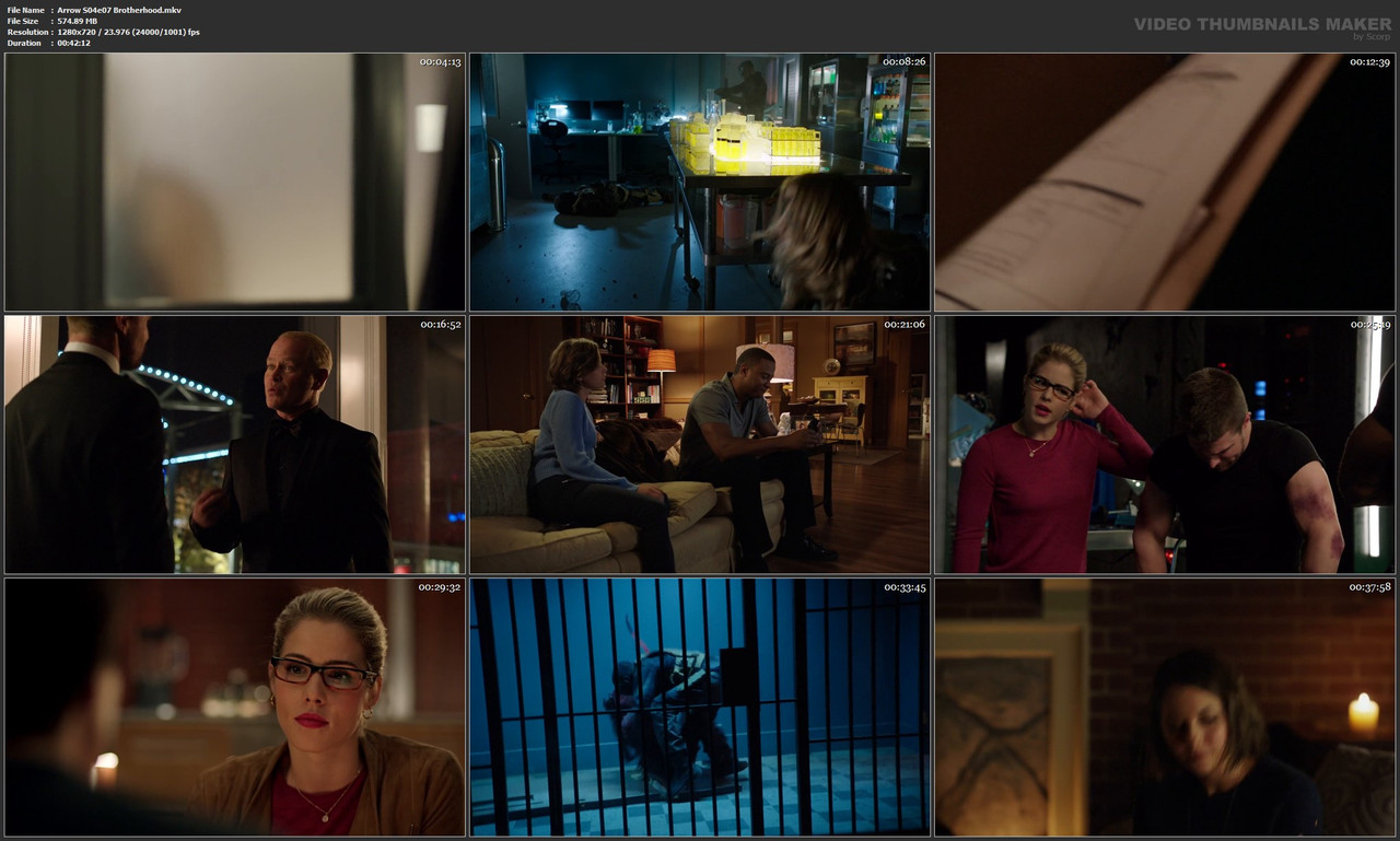 Arrow S04e07 Brotherhood.mkv