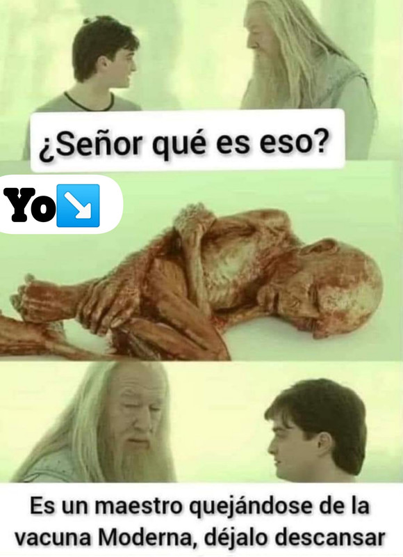 Maestros desatan los memes tras recibir la dosis de refuerzo de Moderna