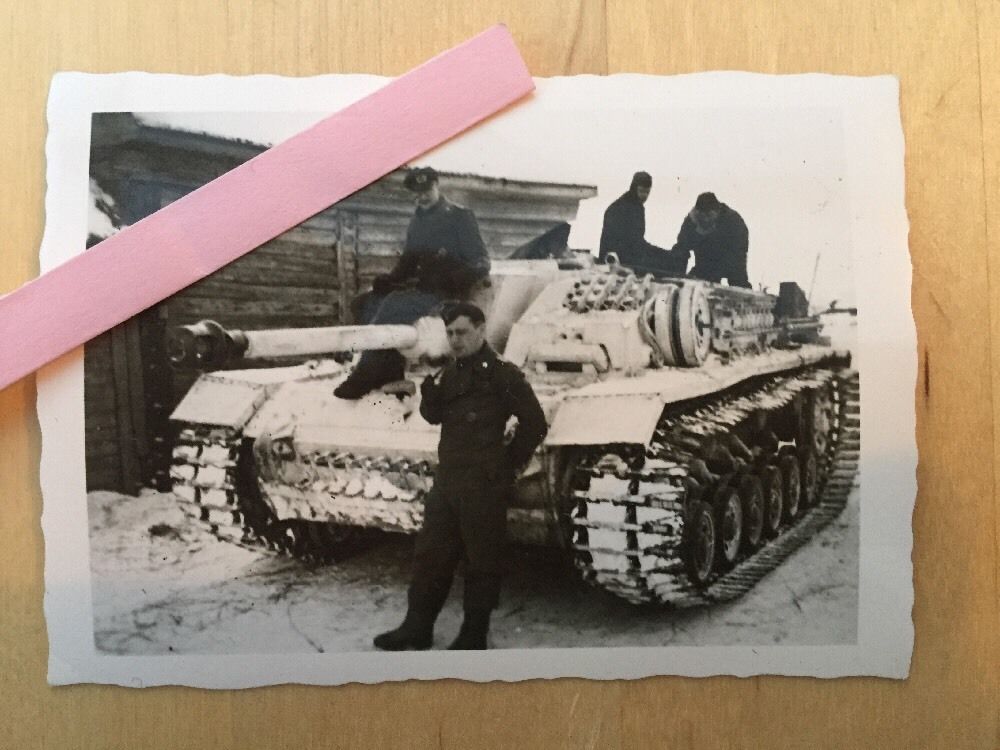 Original Foto WK. 2 Sturmgeschütz Abteilung 202 
