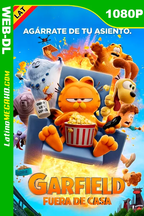 Garfield: Fuera de casa (2024) Latino HD AMZN WEB-DL 1080P