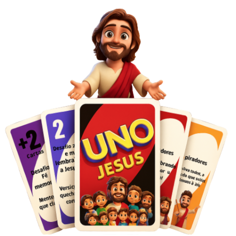 Mockup do Jogo UNO Jesus