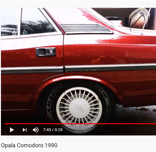 opala - acessórios existentes em 1978 para Opala 1