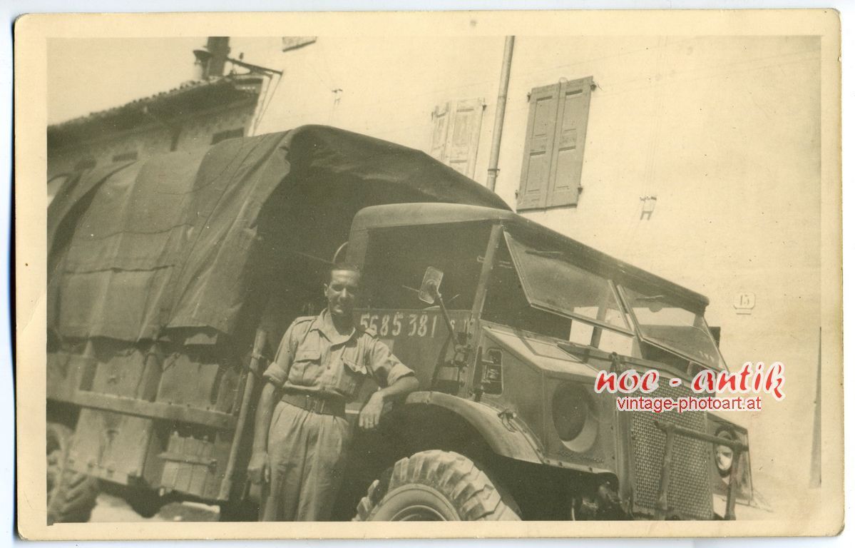 Südfront britische Armee LKW Lastwagen Kennung I