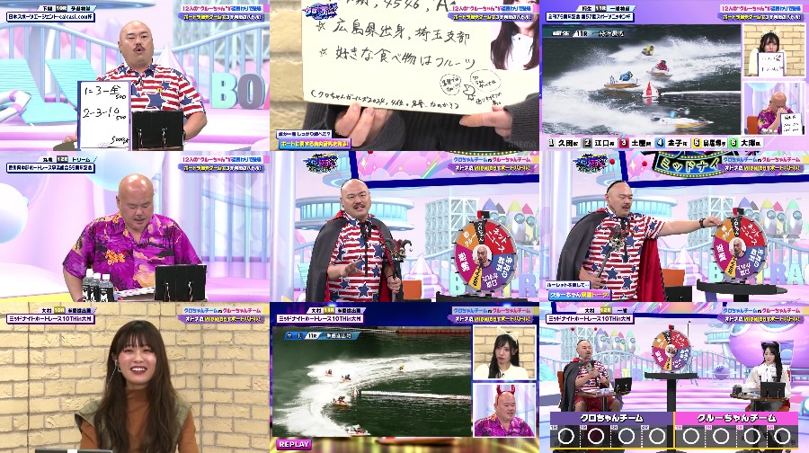 240105-ABEMA-BOATRACE 【Webstream】240105 ABEMA BOATRACE SPACE Kuro-chan to Crew-chan 2nd #38 (Hori Miona, Miwa Haruka)