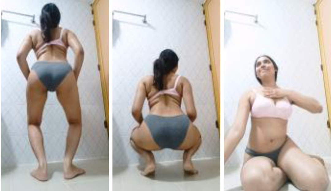 Innocent looking Babe Doing Vape, Shakinh Her Curvy Ass And Making video For Lover