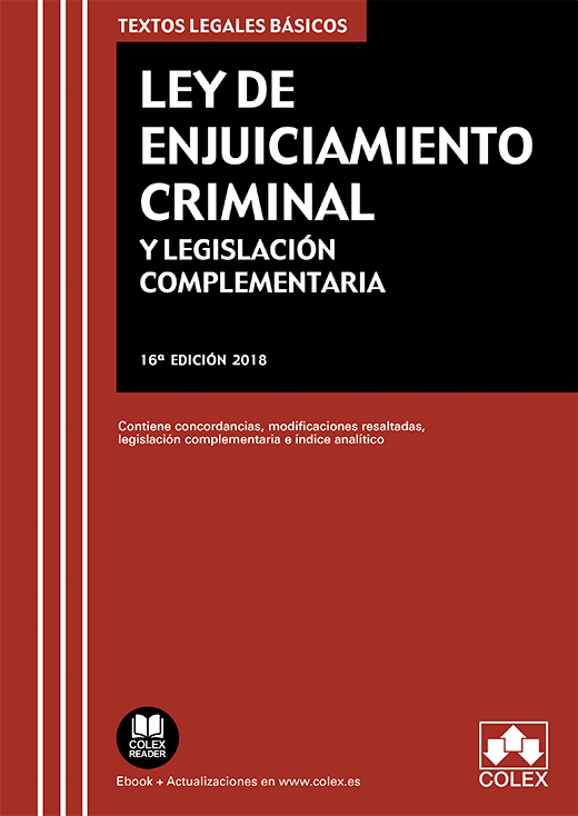 9788417135836 - Ley de enjuiciamiento criminal española (Audiolibro Voz NO Humana)